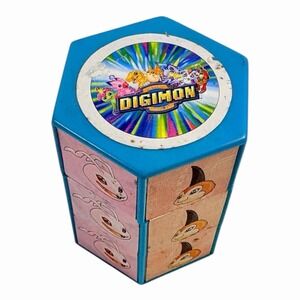 Digimon Puzzle Twist & Match Toy 2000 Vintage Pre-owned